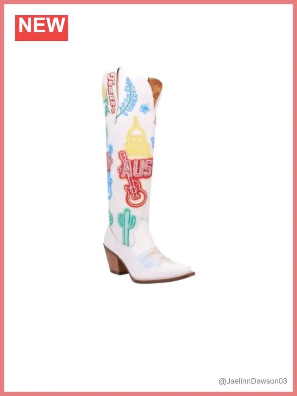 Womens Leather Snip Toe Over The Knee Western Boots Mid Block Heel Pull On